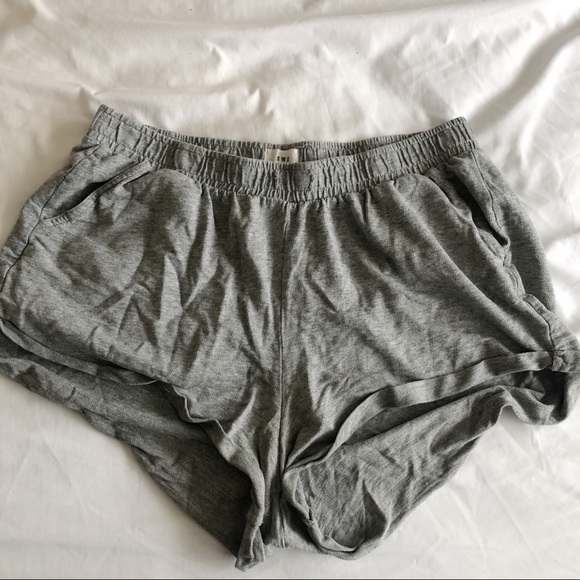 grey cotton shorts - Picture 1 of 3
